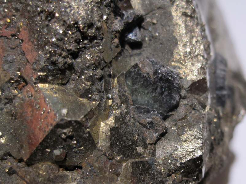 Ludlamite, Pyrite, Salsigne, Aude.