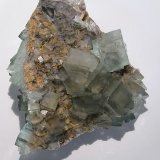 Fluorine verte et gemme, Chine.