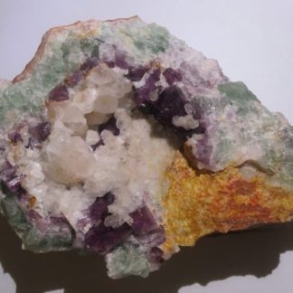 Fluorine et Calcite, Neaux, Loire.