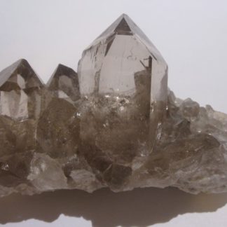 Quartz fumé, Cavradi, Grisons, Suisse.