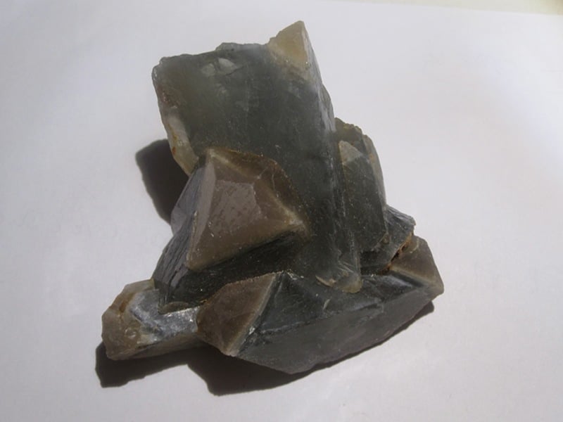 Baryte bleue, Le Maine, Reclesne, Saône et Loire.