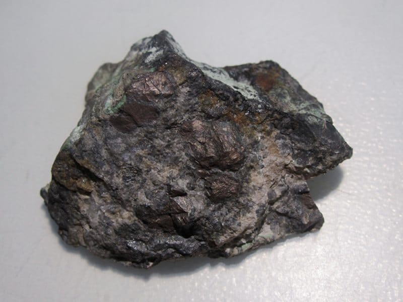 Nickeline, Chloanthite, Annabergite, mine des Chalanches, Allemont, Isère.