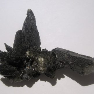 Quartz noir, carrière de Saint-Avre, près de la Chambre, Maurienne.