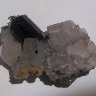 Ilvaïte et Quartz, Boron Quarry, Dalnegorsk, Russie.