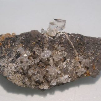 Quartz de septaria, gisement de Rémuzat, Drôme.