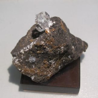 Quartz diamant de septaria, Rémuzat, Drôme.