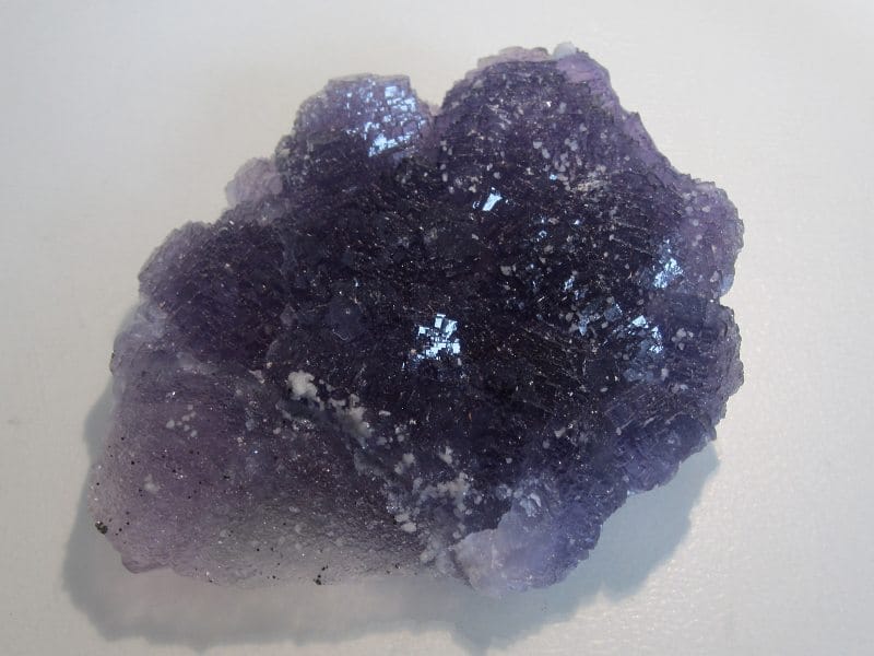 Fluorine violette, filon Sud 3, mine de Fontsante, Var.