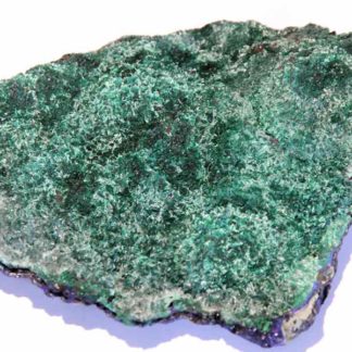 Malachite sur Azurite, mine de Chessy, Rhône.