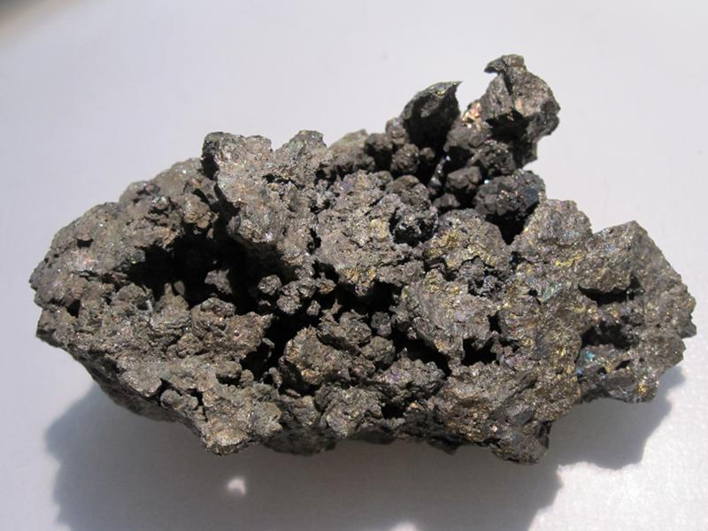 Chalcopyrite "blister copper", Cuzac, Lot.