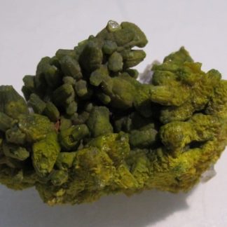 Pyromorphite verte, mine de Chaillac, Indre.