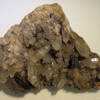 Quartz sceptre, Col de la Cicle, Beaufortain, Savoie.