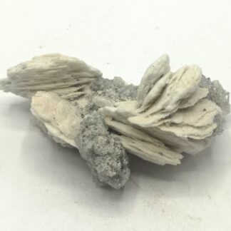 Barytine et quartz de la mine de Mercoirol, Laval-Pradel, Gard.