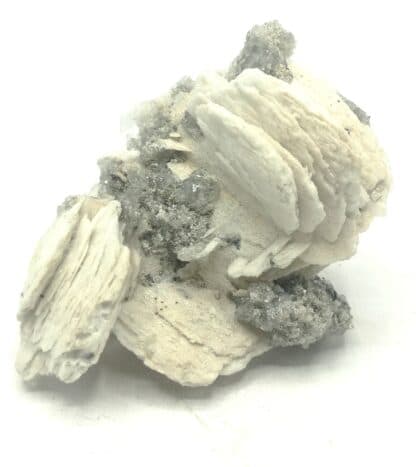 Barytine et quartz de la mine de Mercoirol, Laval-Pradel, Gard.