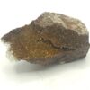 Baryte sur sidérite, carrière du Rivet, Peyrebrune, Tarn.