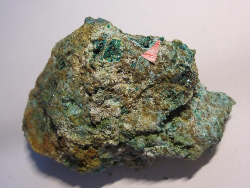 Chalcopyrite, Salsigne, Mas Cabardes, Carcassonne, Aude.