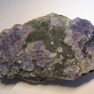 Fluorine bleue, mine de Montroc, Tarn.