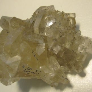 Baryte à inclusions de pyrite, Saint-Laurent-le-Minier, Gard.
