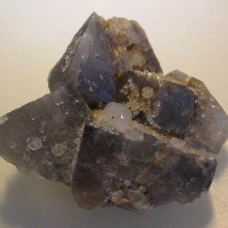 Fluorine, Quartz, La Boule du Keymar, Aveyron.