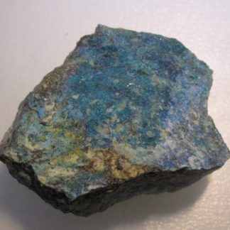 Spangolite et Connellite, mine de la Finosa (Fontana Rossa), Corse.