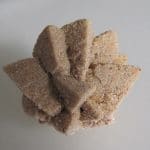 Calcite pseudomorphosée en grès, Cabrerets, Lot.
