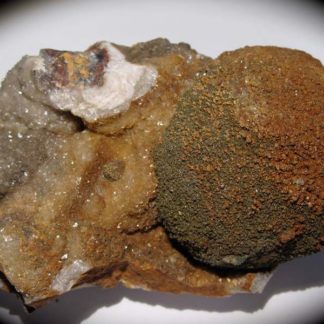 Melnikovite et Chalcopyrite, Laguépie, Tarn-et-Garonne.