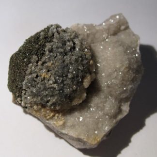 Melnikovite, Chalcopyrite et Dolomite, Laguépie, Tarn-et-Garonne.