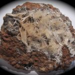 Scholzite, Reaphook Hill, Martins Well, Flinders Ranges, Australie.