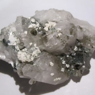 Quartz, Baryte, Pyrite et Dolomite, Tunnel du Gothard, Suisse.