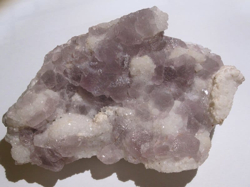 Fluorine octaédrique, barytine, Maine Reclesne, Saône et Loire.