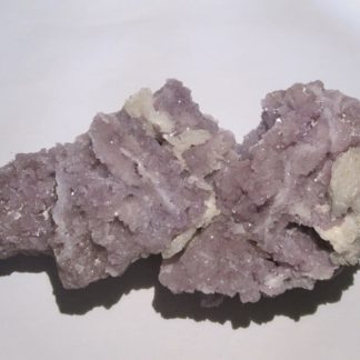 Fluorine violette et Barytine, mine de Fontsante, Var.