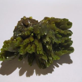 Pyromorphite verte de la mine de Chaillac, Indre.