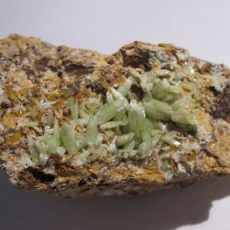 Pyromorphite, Les Salces, Lozère.