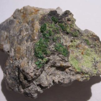 Pyromorphite, Le Passadou, Altier, Lozère.