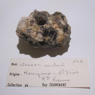 Minéraux de la collection Guy Chaminant