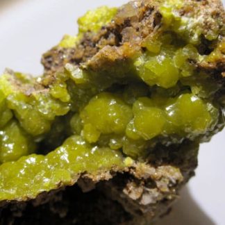 Pyromorphite, LaPyromorphite, La Vidale, Asprières, Aveyron.