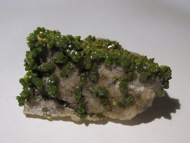 Pyromorphite, Chaillac, Indre.