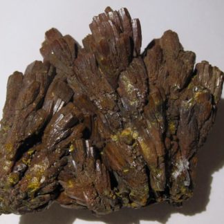 Pyromorphite brune, Les Farges, Ussel, Corrèze.