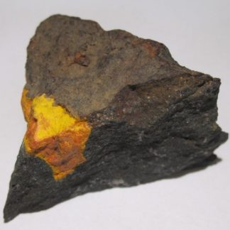 Greigite, Orpiment et Réalgar, mine de Matra, Corse.