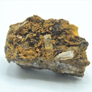 Barytine (Baryte), Mine de La Caunette, Salsigne, Aude.