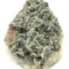 Barytine sur quartz rosé, Voltennes, Saône-et-Loire, Morvan.