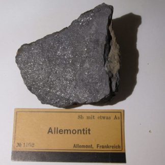 Allemonite, Les Chalanches, Allemont, Oisans, Isère.