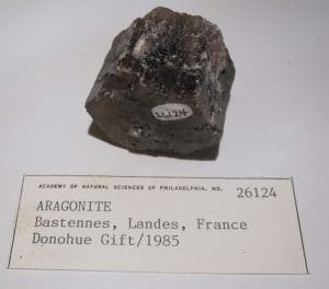 Aragonite de Bastennes, Landes.