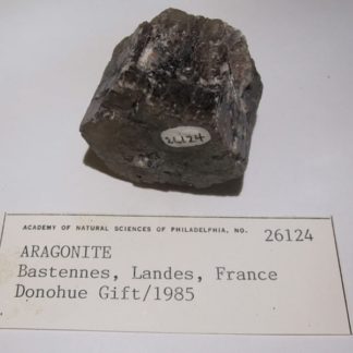 Aragonite de Bastennes, Landes.