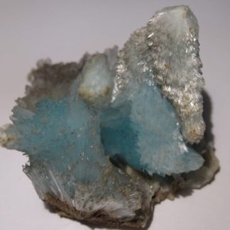 Aragonite cuprifère, Bouche Payrol, Brusque, Aveyron.