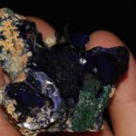 Azurite, Chessy, Rhône.