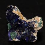 Azurite variété Chessylite du XIXème siècle, mine de Chessy, Rhône. – Image 9