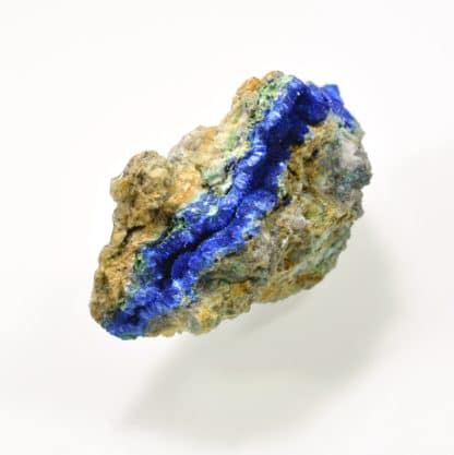 Azurite, Mine de l'Hubac de Jouradan, Daluis, Alpes-Maritimes