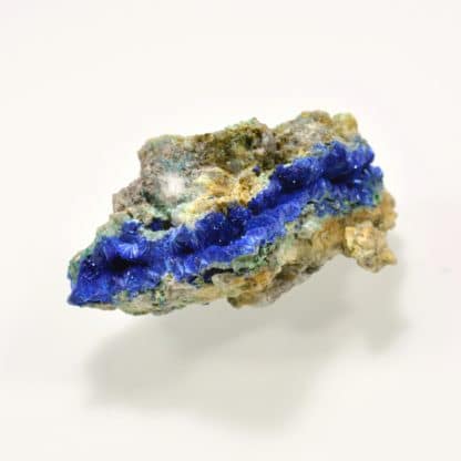 Azurite, Mine de l'Hubac de Jouradan, Daluis, Alpes-Maritimes