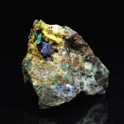 Azurite, Malachite, Mas Dieu, Gard.