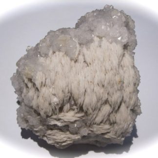 Barytine, quartz et fluorine, Les Farges, Ussel, Corrèze.